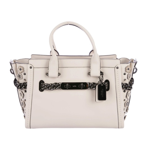 Coach Swagger with Tea Rose Leather Purse - Picture 3 of 14